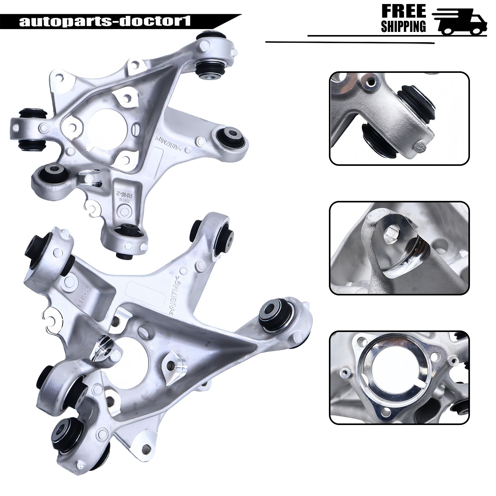 For 2017-2023 Tesla Model 3 Suspension Knuckle Spindle Rear Left+Right Side US