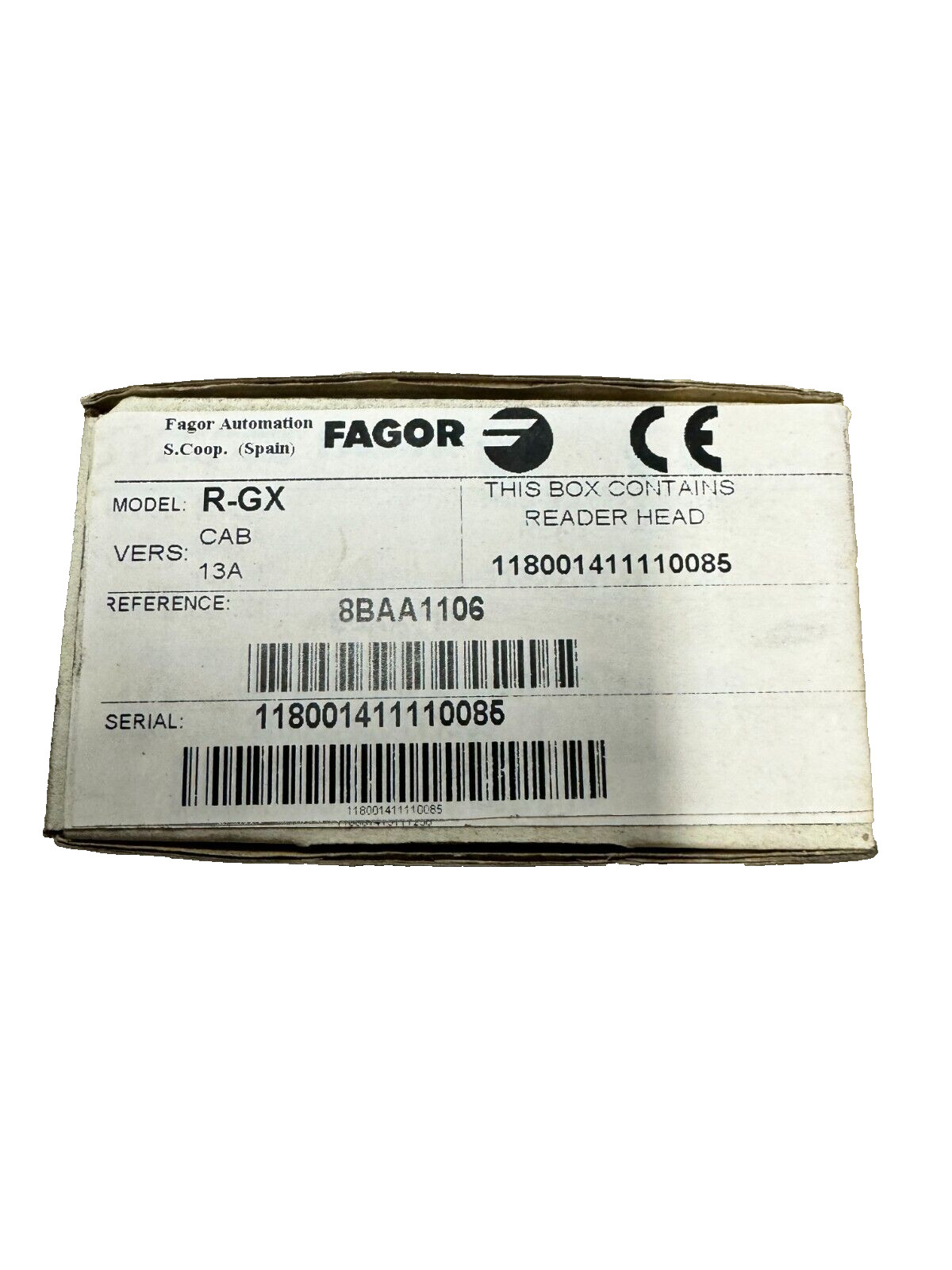 FAGOR R-GX READER HEAD