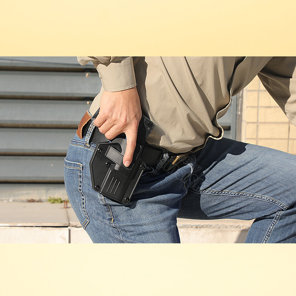 IPSC Holster OWB For Ruger American Standard Compact Pro 40 45 PC Charger P345
