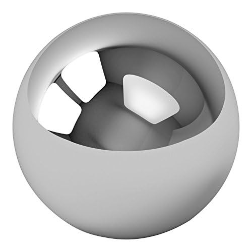 BC Precision 10 Pack 1-1/16 Inch Pinball Machine Balls, Mirror Finish, Chrom...