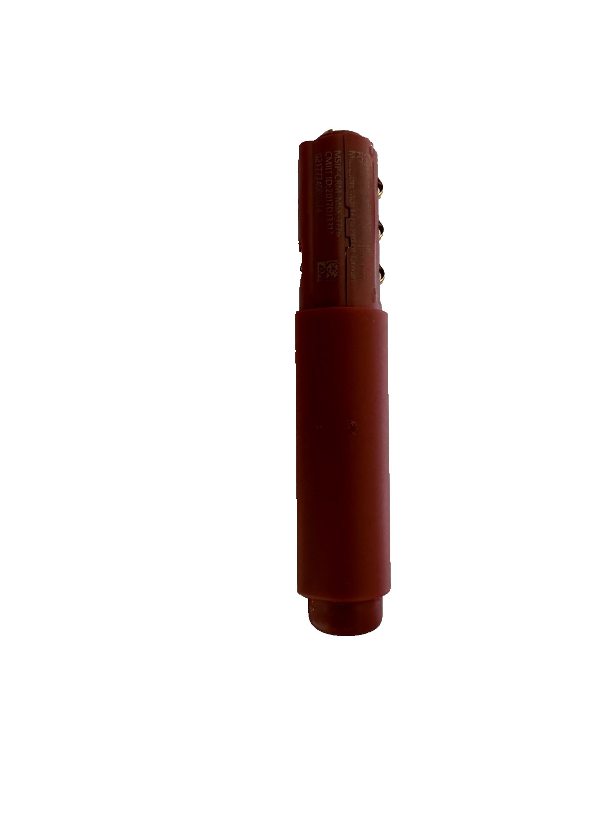 Microsoft Surface Pen Stylus 1776 Poppy Red Eraser Top portion