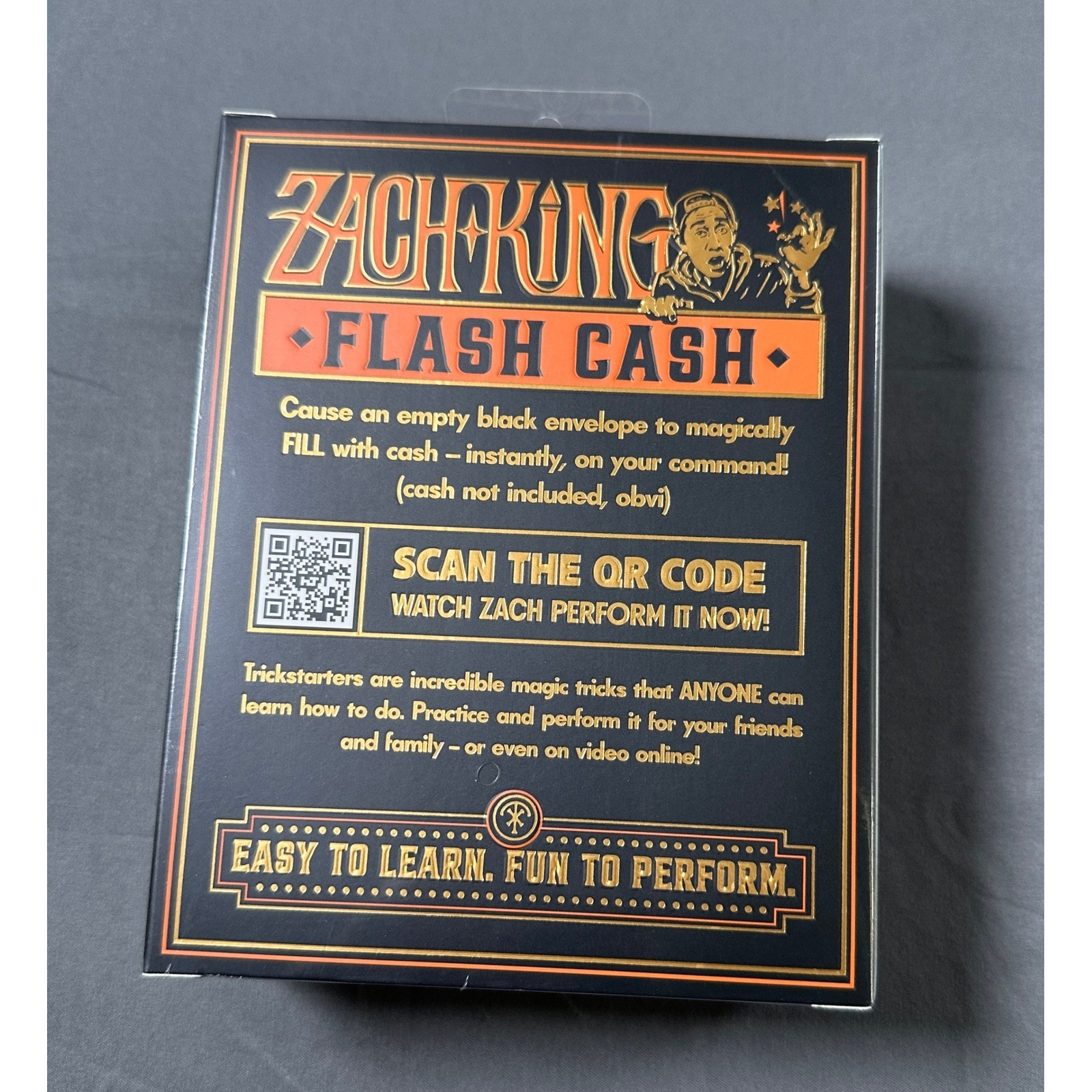 Zach King Trickstarters Magic Set Flash Cash Conjuring Crayon Vanishing Car