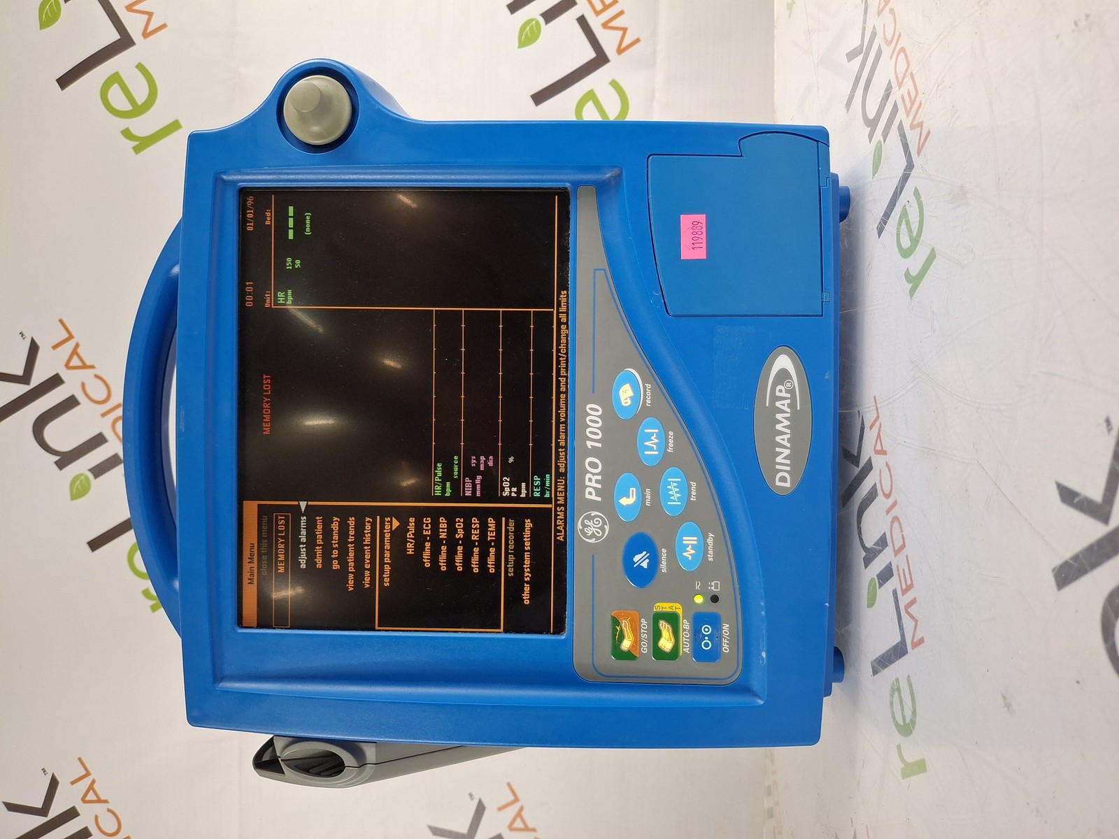GE Healthcare Pro 1000 Vital Signs Monitor
