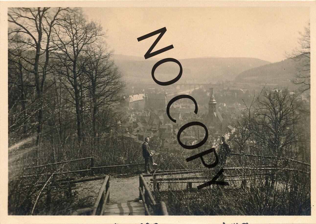 Photo View Of Hann Münden From The Tillyschanze 1930 X109