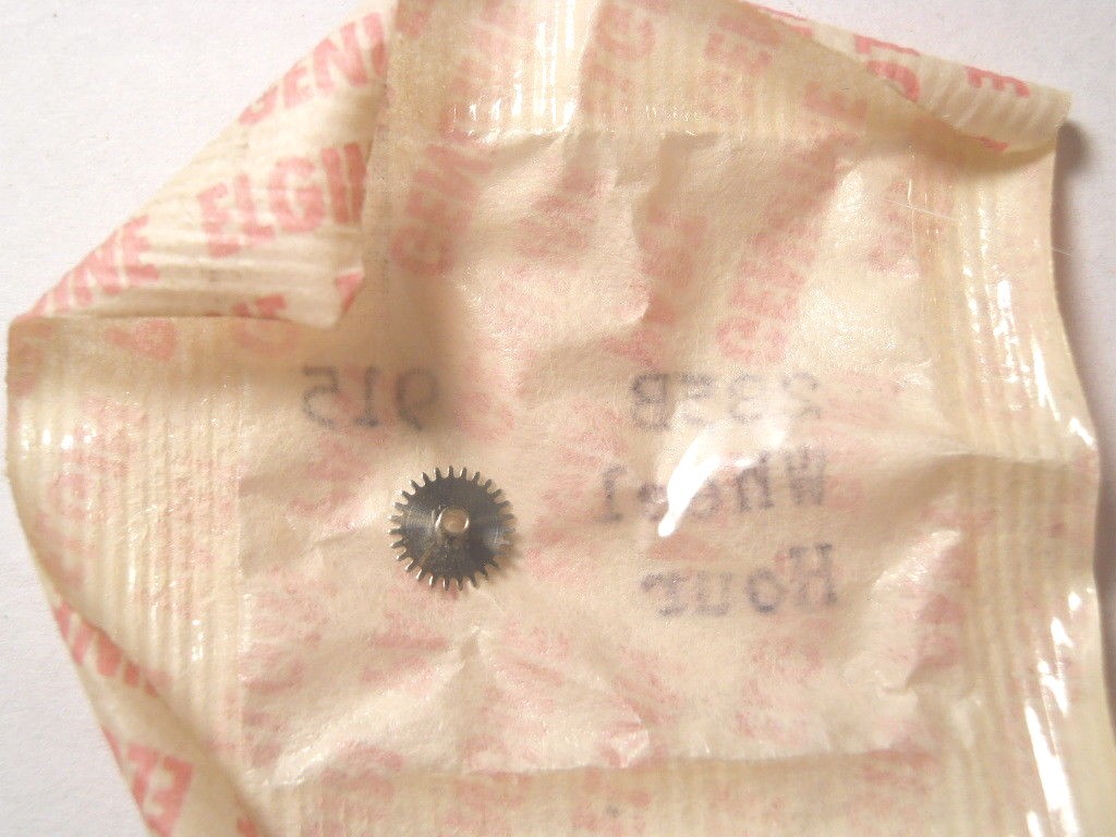 ELGIN 915 Factory Replacement Watch Part #285B FLAT DIAL SWEEP SECOND HOUR WHEEL