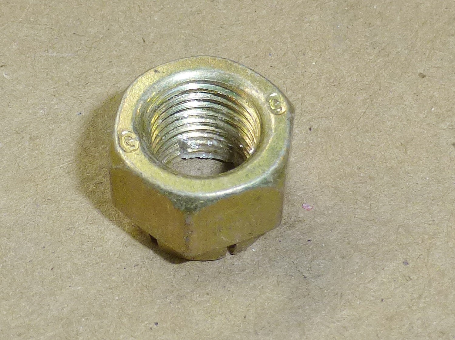 3/8-24 Flex Top Aerospace lock nut fine thread 013