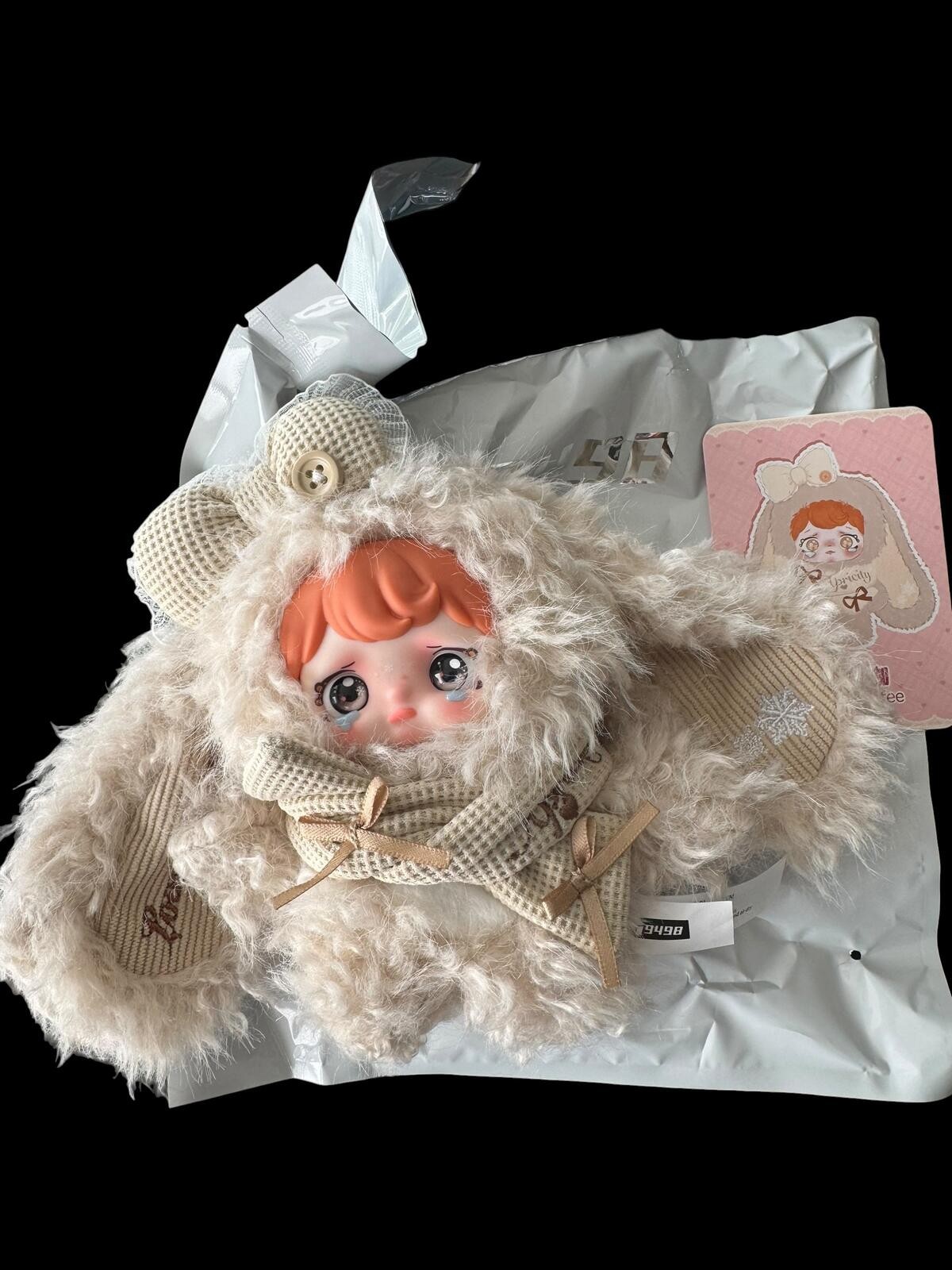 Yomi Warm Winter Series Oat Milk Coffee Plush Pendant 9498Toys