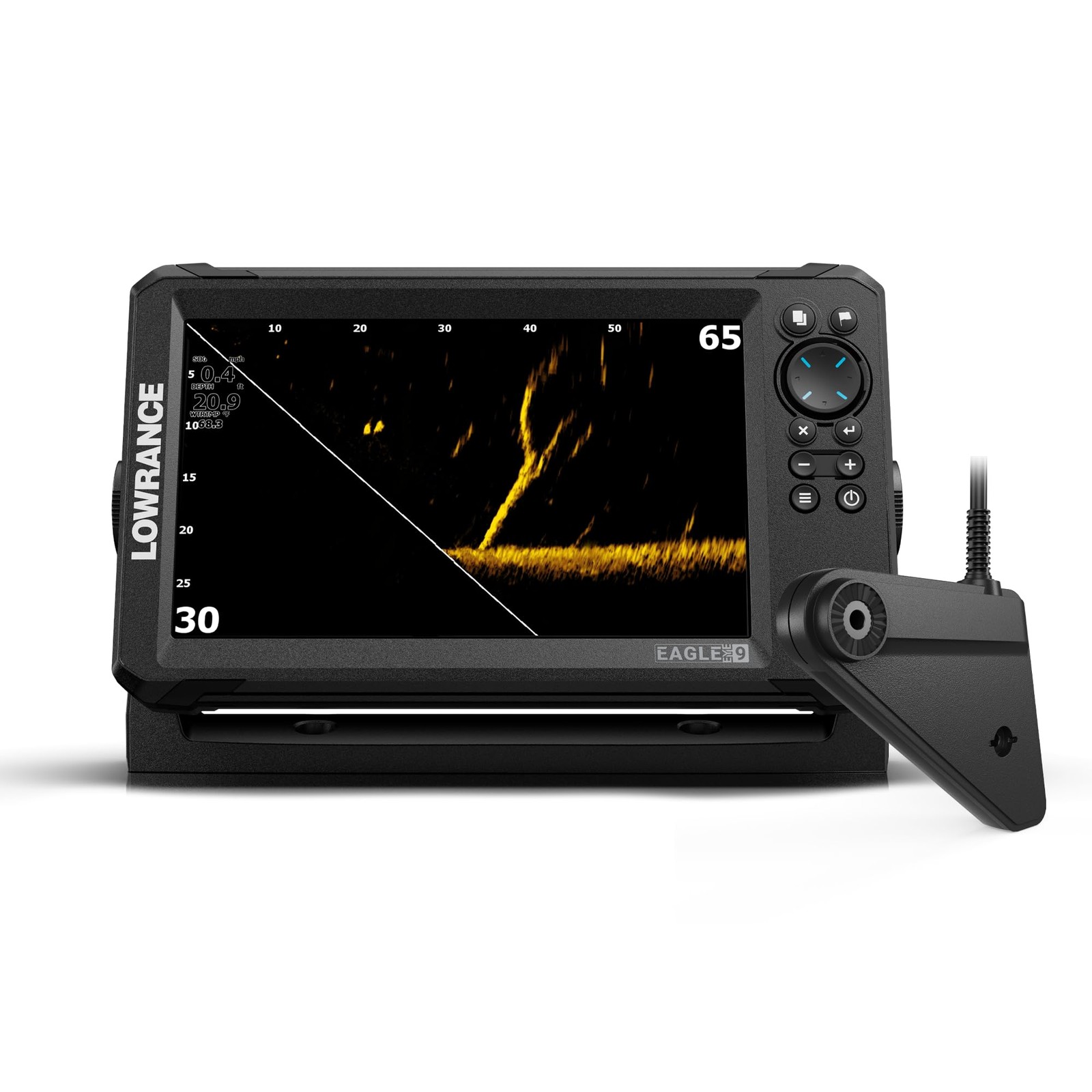 Lowrance Eagle Eye 9 Live Sonar FishFinder/Chartplotter with 9 Inch, Black