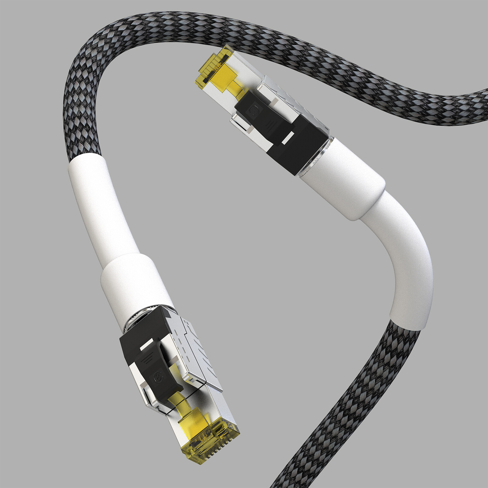 OFC Copper Ethernet Cable Cat8 Speed Lan Cable CAT8 RJ45 Network Patch Cable