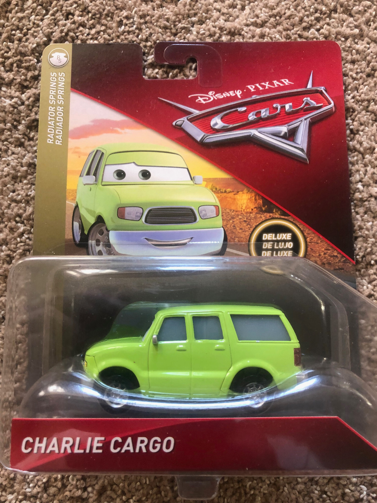 Disney Pixar World of Cars/Cars 3 Deluxe (SOLD  LOOSE As IS) (Read description)