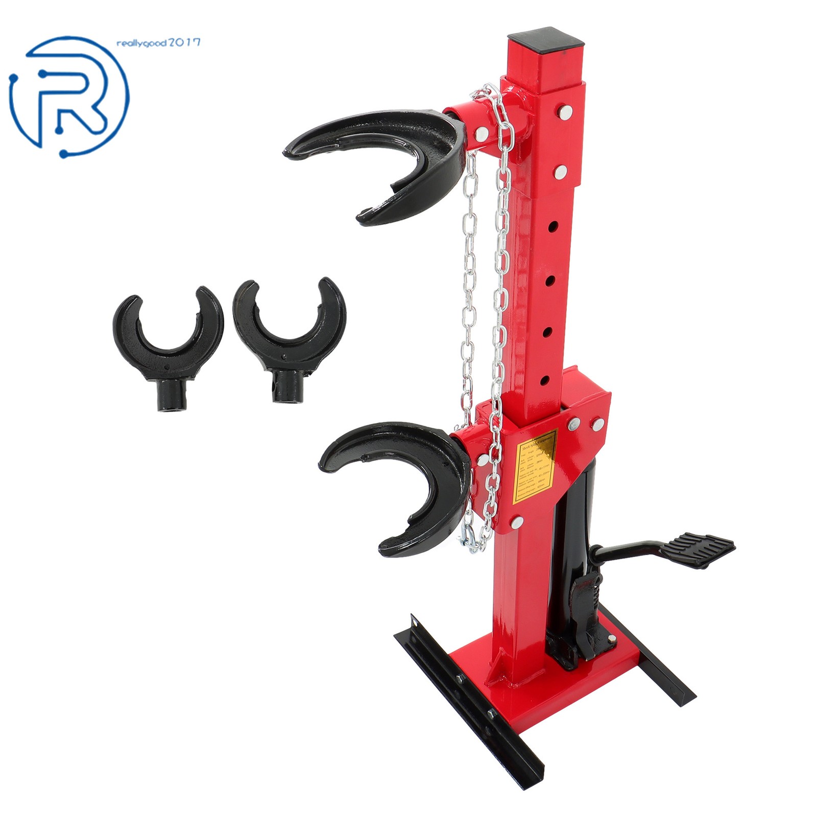 Coil Spring Compressor 4.5T Auto Strut Hydraulic Compressor Removing Tool Red