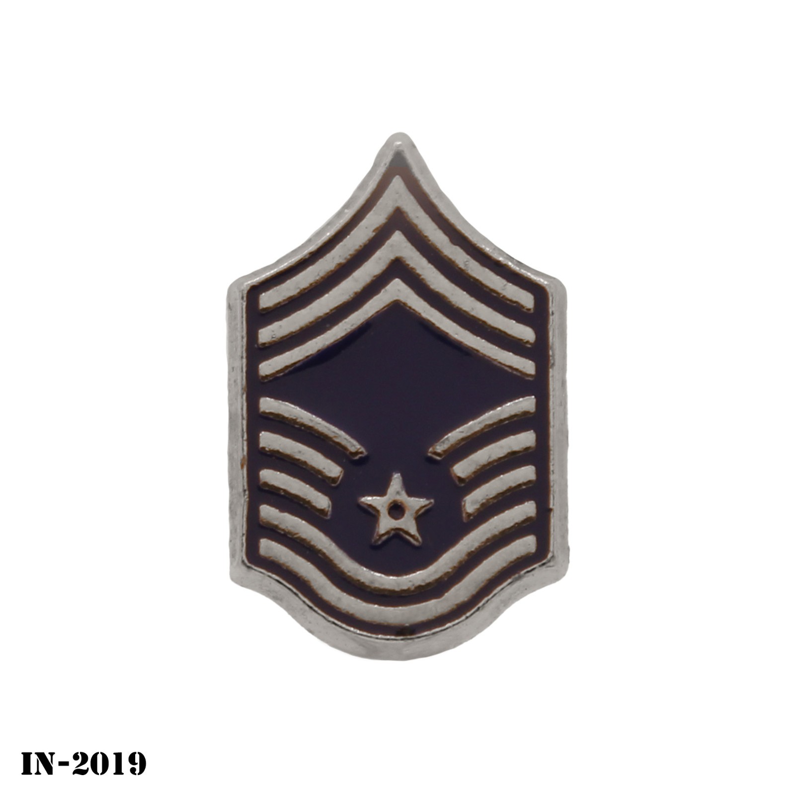US Air Force Chief Master Sergeant Tie Tac with Chain ~ Pin ~ NEW ~ NS Meyer USA