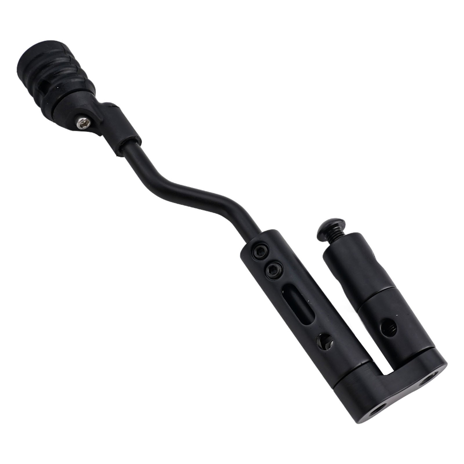 Adjustable Front and Rear Mount Bow String Suppressor for Enhanced Control