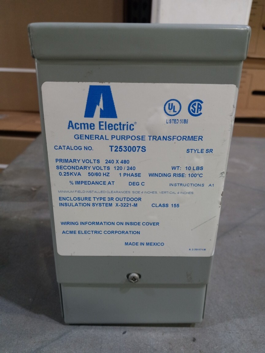 T253007S General Purpose Transformer