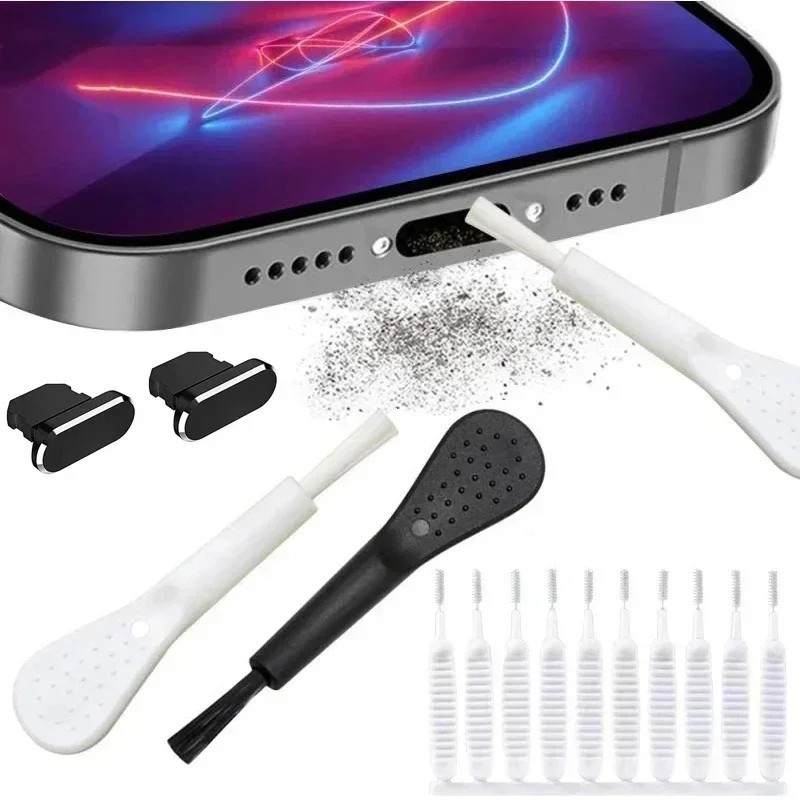 Mobile Phone Speaker Dust Removal Cleaner Kit Phone charger port cleaner 13pcs