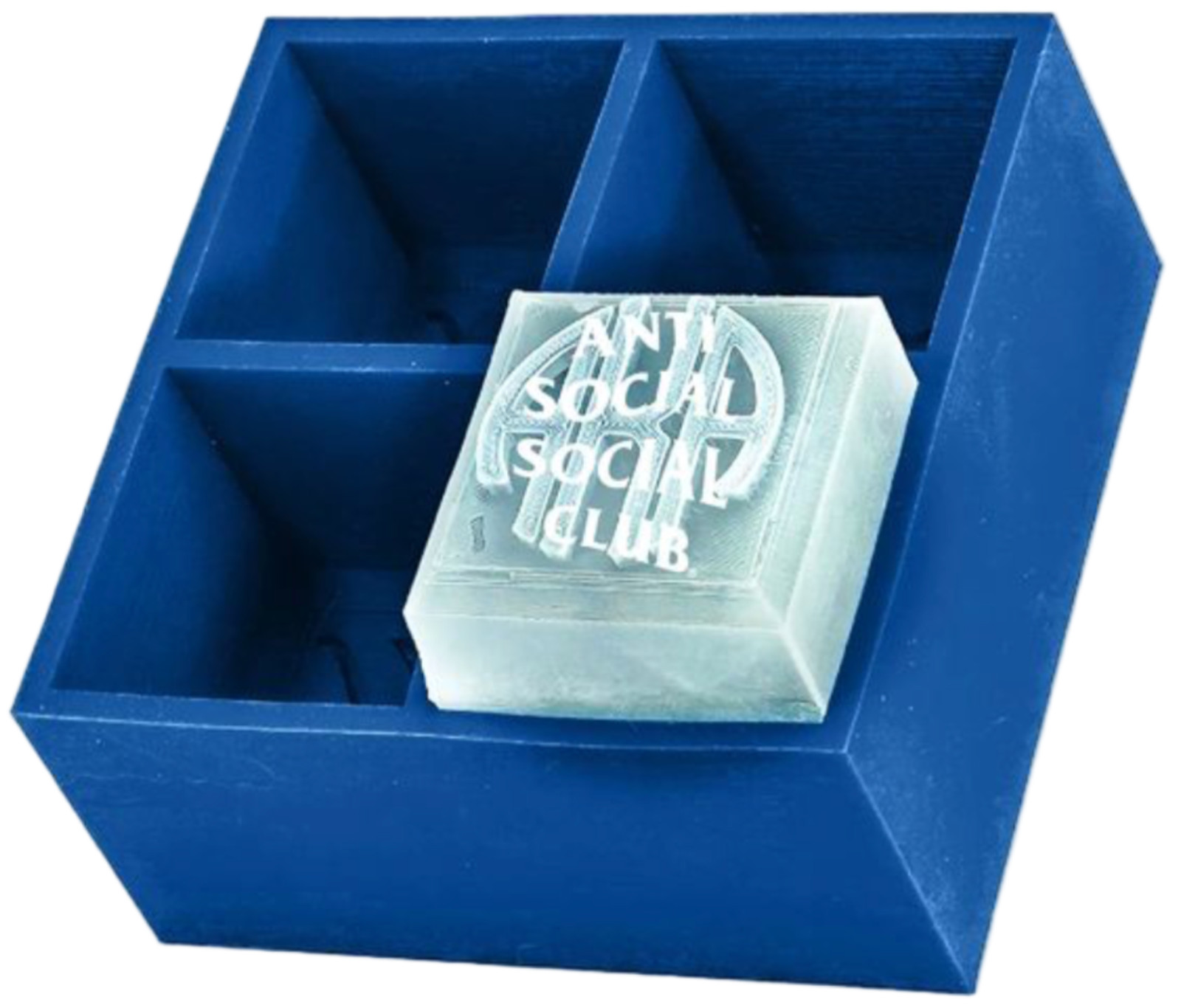 Anti Social Social Club Mind Games Custom Ice Tray Brand New
