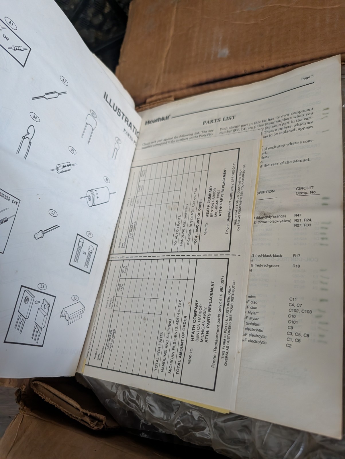 Heathkit ET-3200A unbuilt kit - digital design experimenter- with book