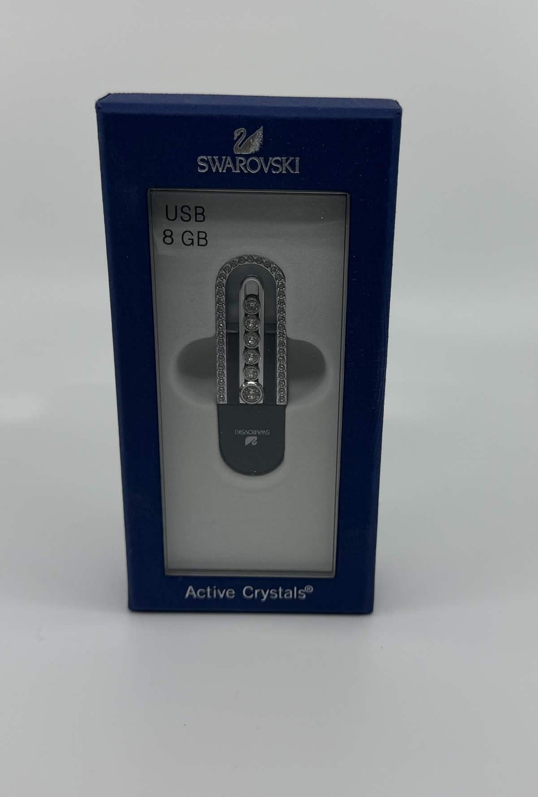 Swarovski Active Crystals Lovely Crystals 8GB USB Stick Black 5064562 Box