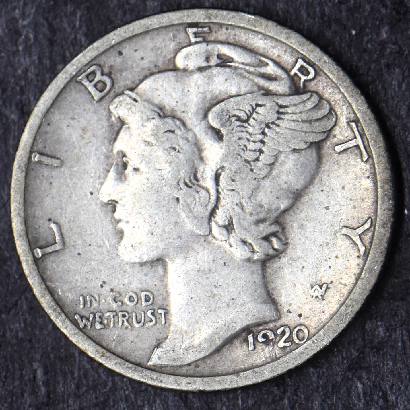 1920-D Mercury Silver Dime 10C - COINGIANTS -