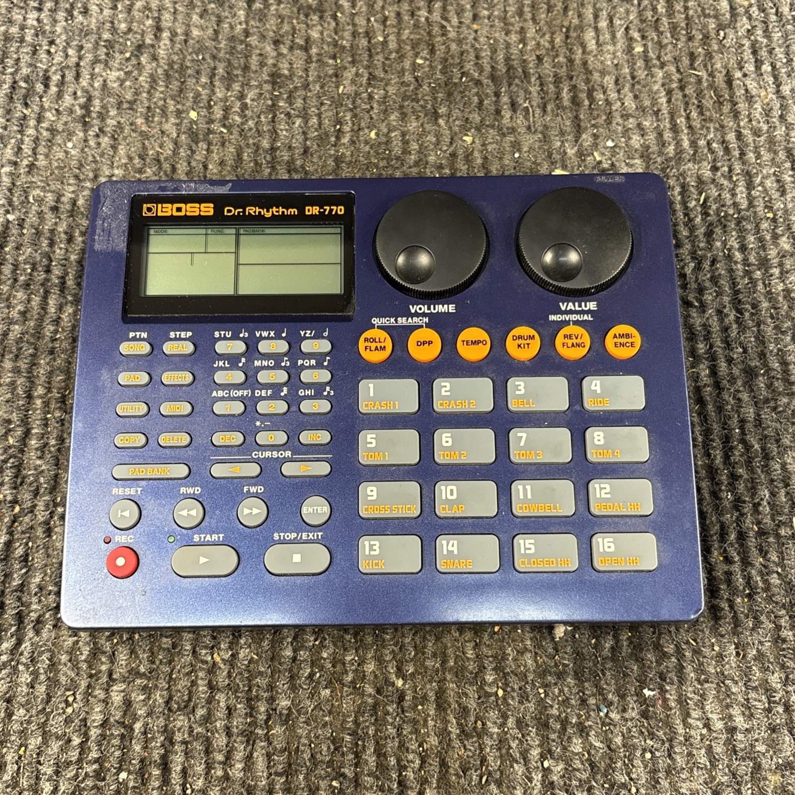 BOSS Dr. Rhythm DR-770 Professional Drum Sound Machine Sequencer