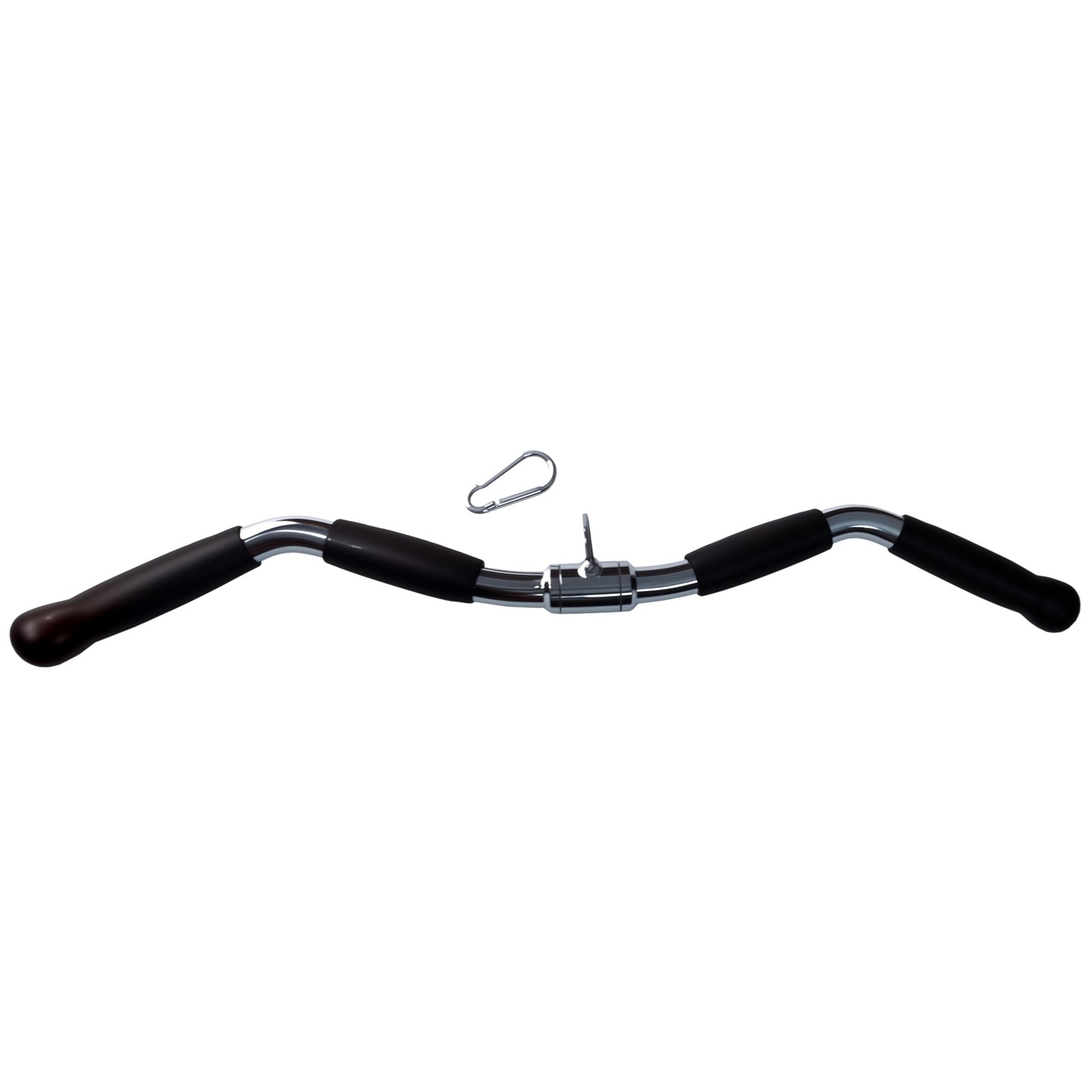Lat Cable Machine Attachment Curl Pulldown Barbell Revolving Bar, Multi...