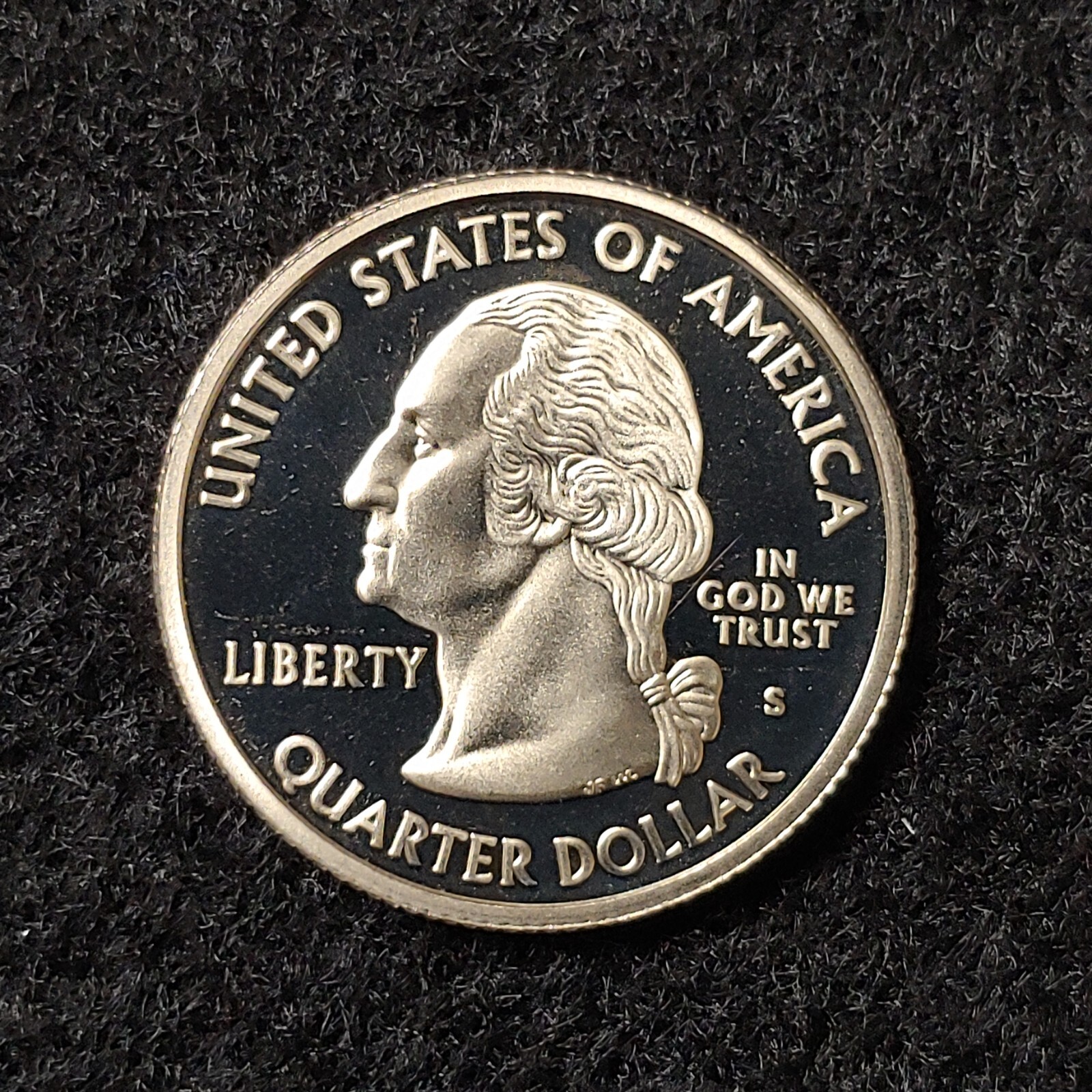 2003-S Maine State Clad S Proof Quarter uncirculated