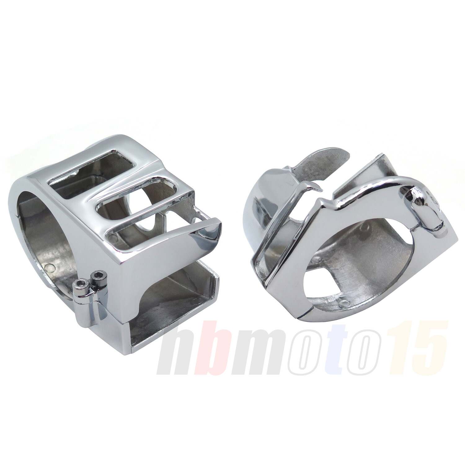 Switch Housing Cover Chrome For 99-2012 Yamaha XVS V-Star 1100 Custom / XVS1100