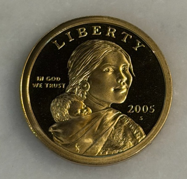 2005-S Sacagawea Proof Dollar - Native American