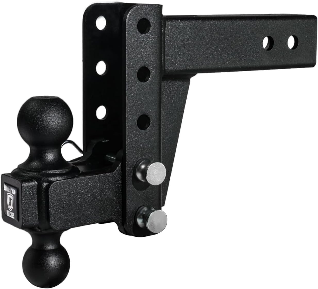 Trailer Hitch 1PCS BulletProof 2.5" Adjustable 14,000lb Drop/Rise Dual Ball
