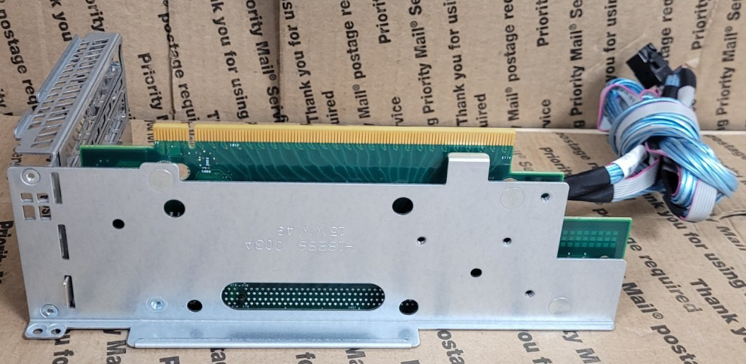 Intel RS3DC080 Raid Controller PBA G98401-250 FullHeight W/H18286-003A RISER