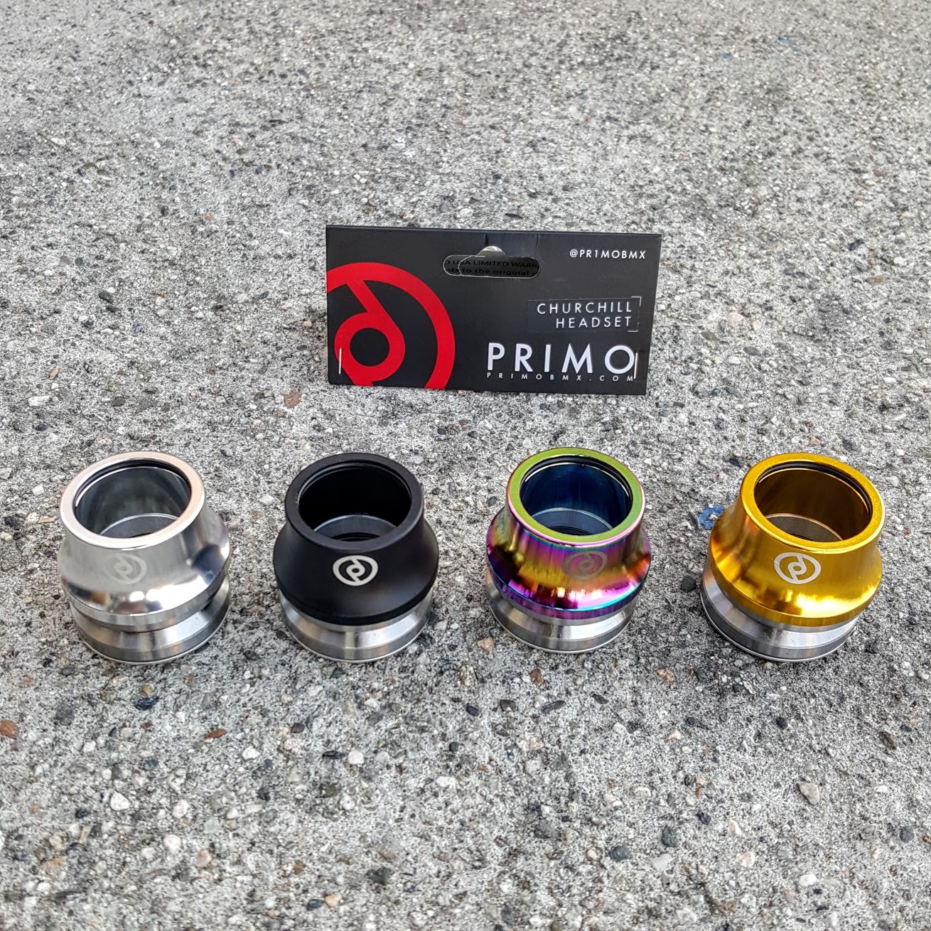 PRIMO BMX STEVIE CHURCHILL INTEGRATED BICYCLE HEADSET SHADOW CULT ODYSSEY