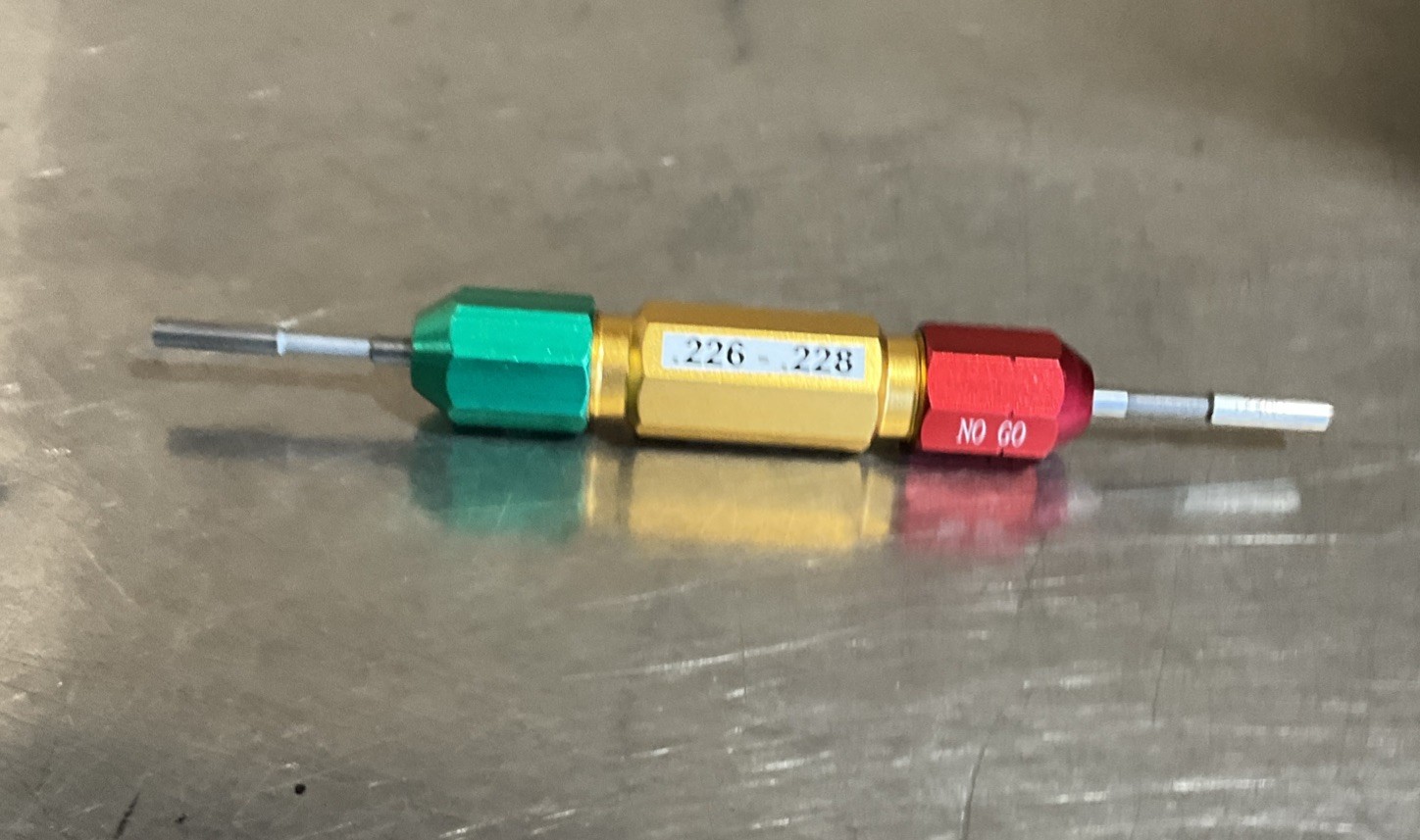 Spi    Go No Go Pin Gauge   .226-.228