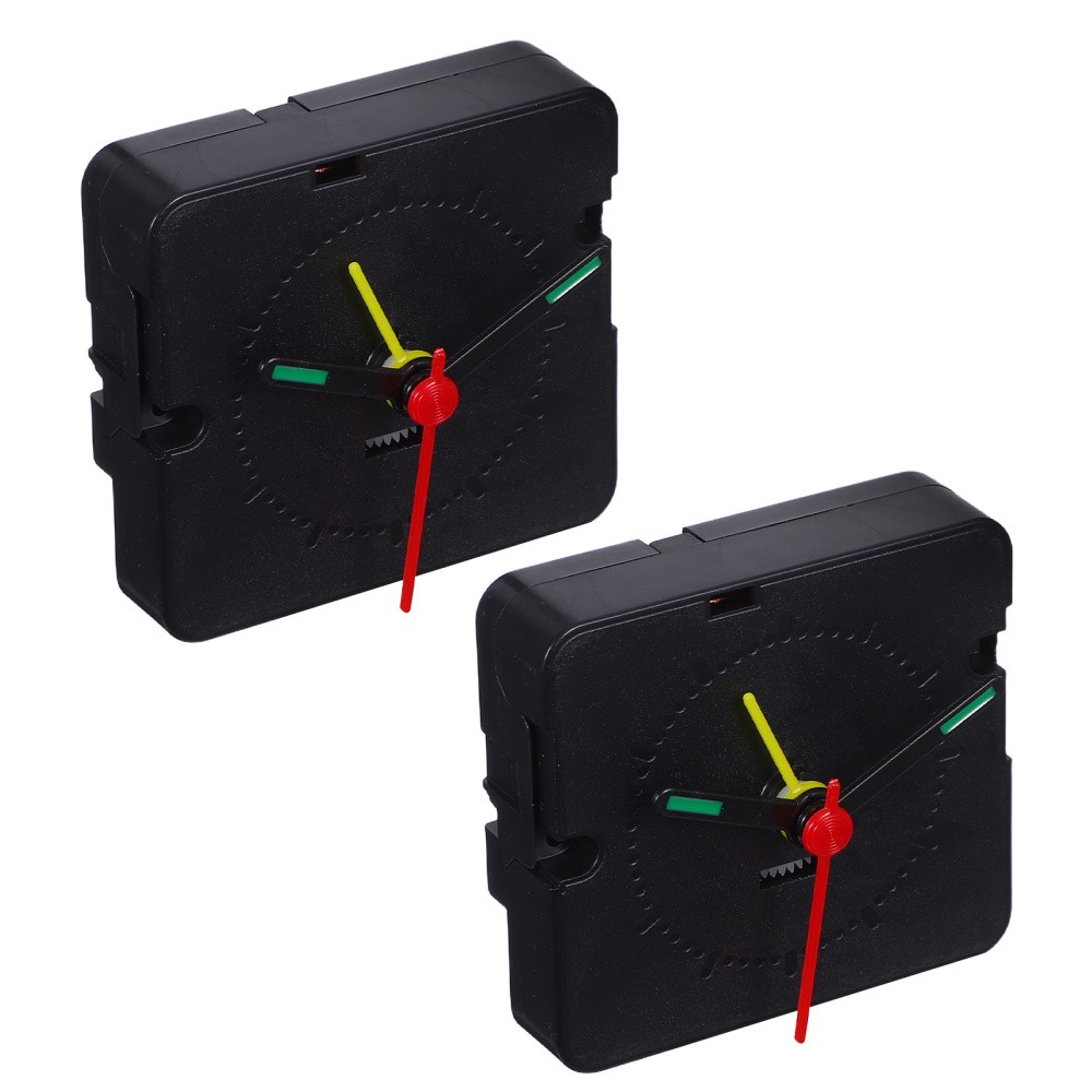 2 Sets Clock Motor Wall Mechanism Replacement Alarm Movement High-torque Quartz