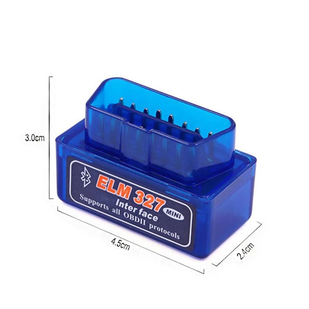 16 Pin Interface V2.1 Elm327 Obd2 Mini Code Reader Scan Tool Car Scanner for and