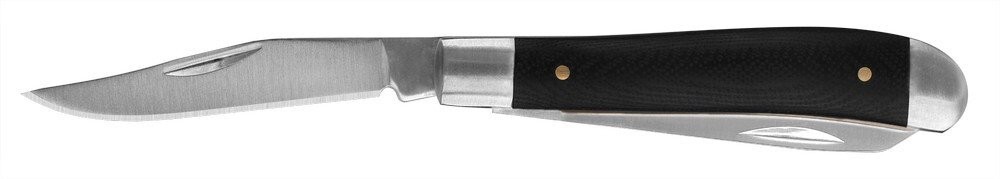 Kershaw Pocket Knife Gadsden 2 Blade Slipjoint Black G10 Polished Handle - 4381