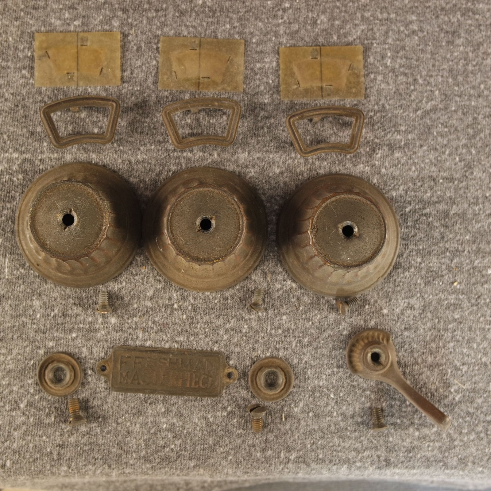 1925 Freshman Masterpiece Knobs & Tuning View Windows Battery Set Repair
