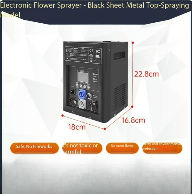 Electronic Spray Machine Waterfall Fireworks Machine Atmosphere Equipment