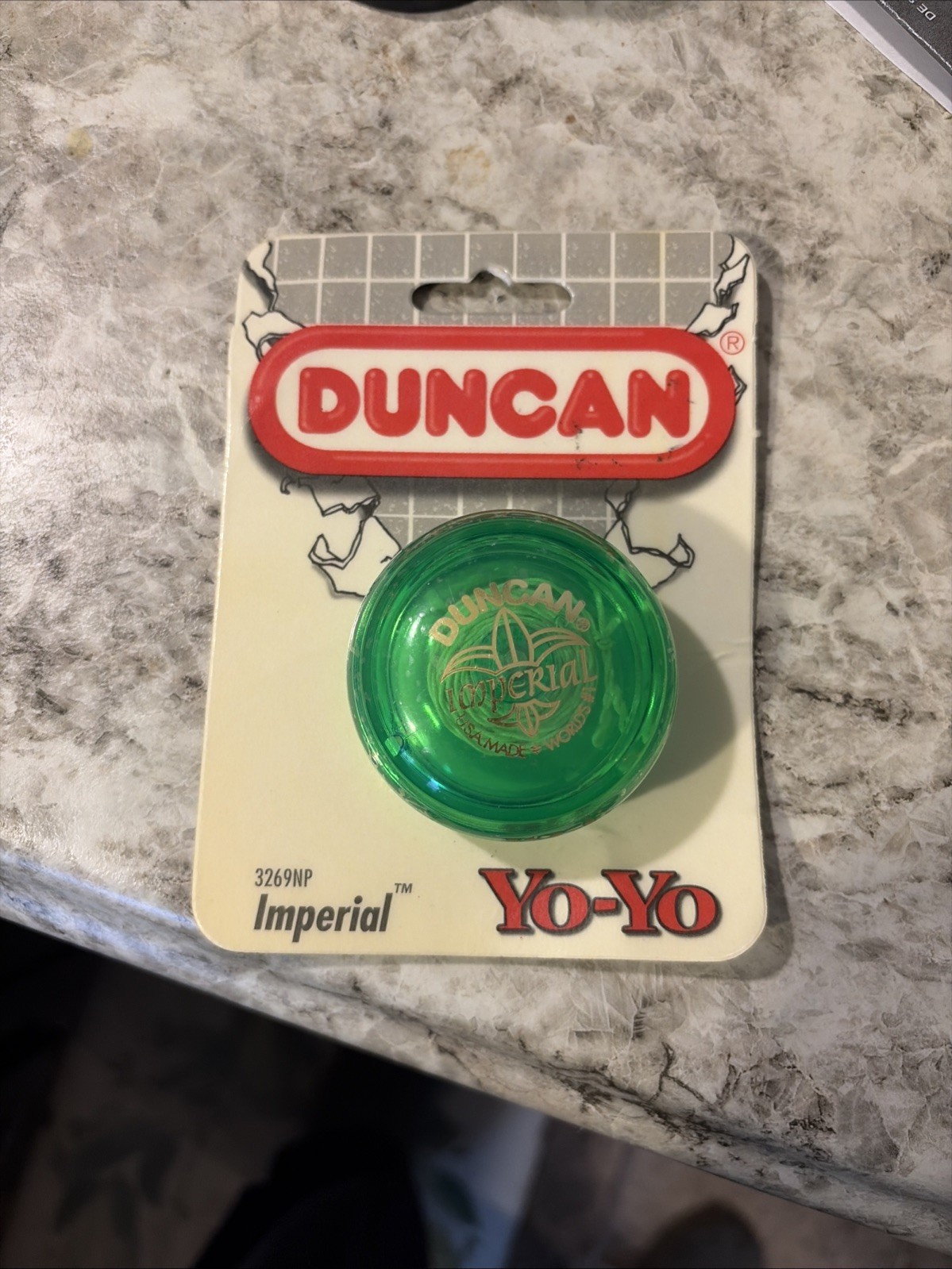 Duncan Imperial Yo Yo 1997 Green 3269NP Factory Sealed Vtg NOS NEW