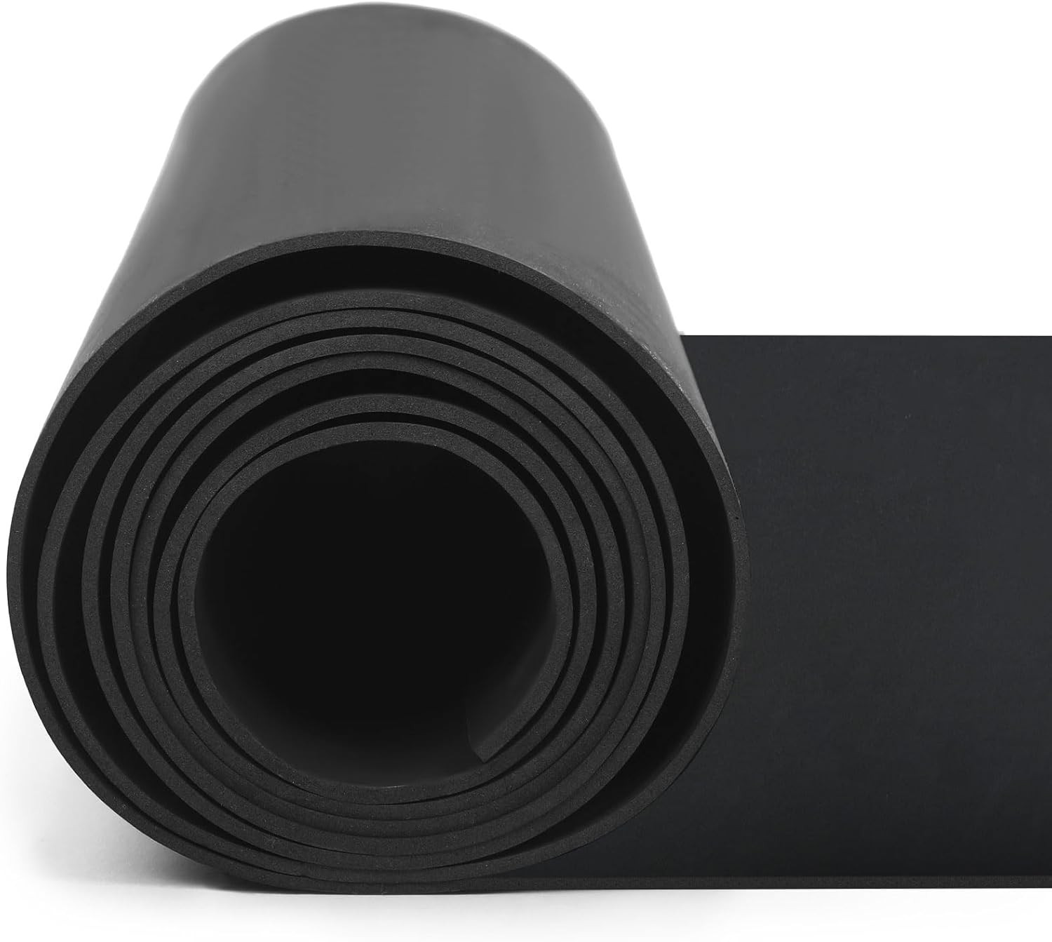 35 x 118 Inch Large Eva Foam Sheet Black Eva Foam Cosplay Foam Padding Thick Rol
