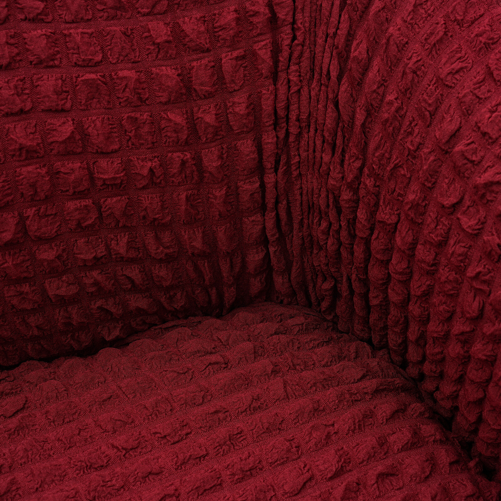 Wine Red Sofa Slipcover,Stretch Slipcover, Sofa Couch Cover with Skirt