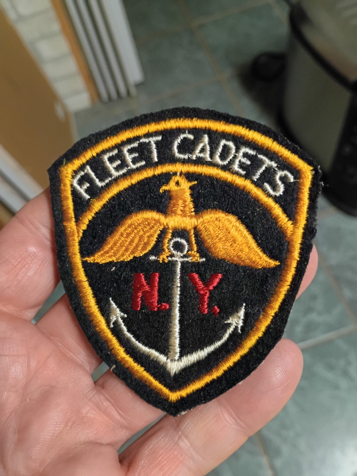 WWII  US Army New York Fleet Cadets National Guard Academy Patch