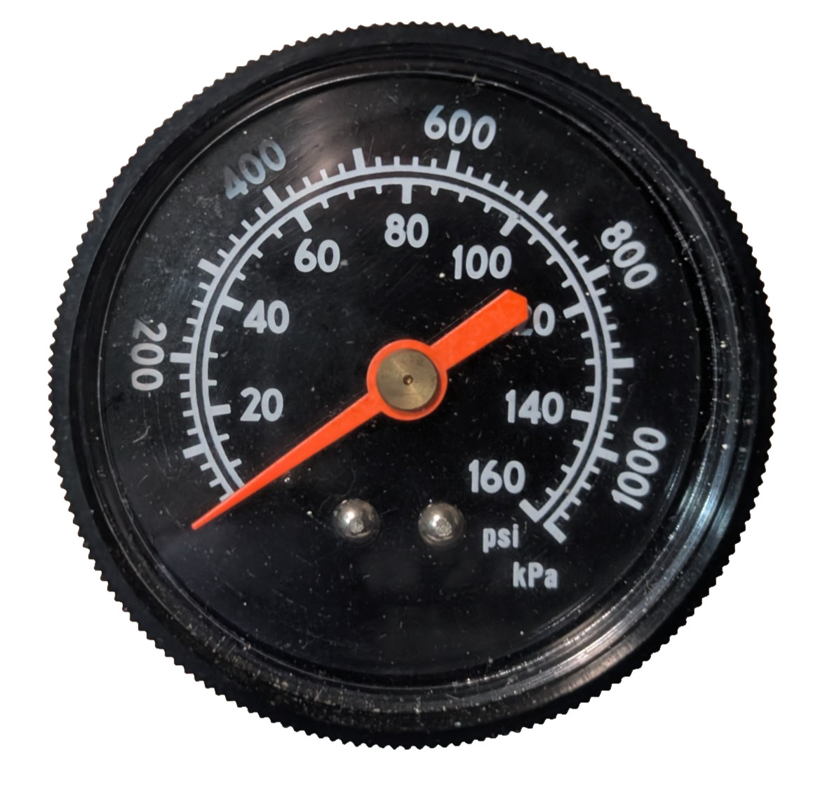 Unbranded 164334 Pressure Gauge 2", 0-160PSI, 0-1100kPa, 1/4"NPT CBM, P781642