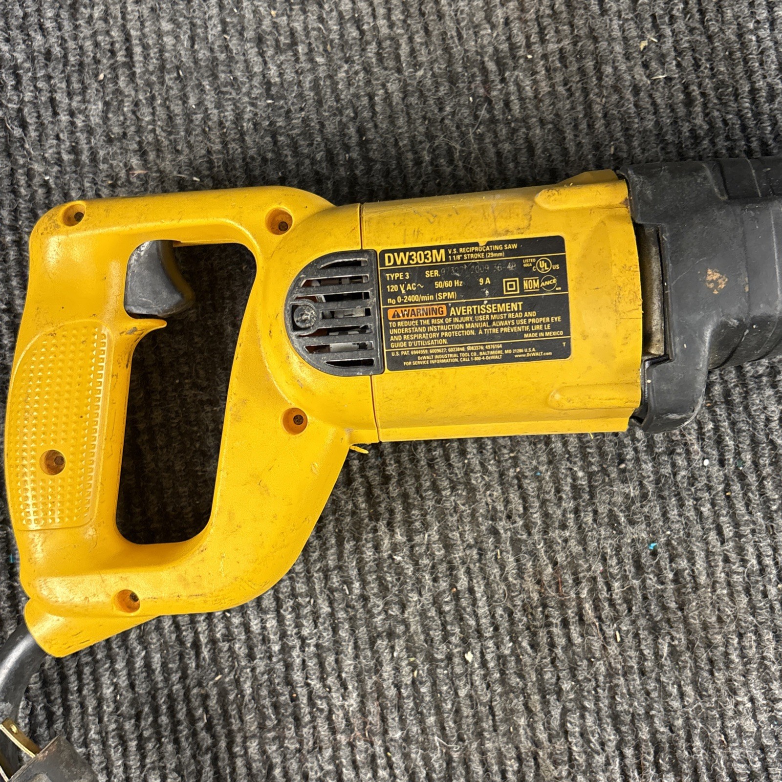 DEWALT DW303M 120V 1/2 Inch Drill Driver Tested