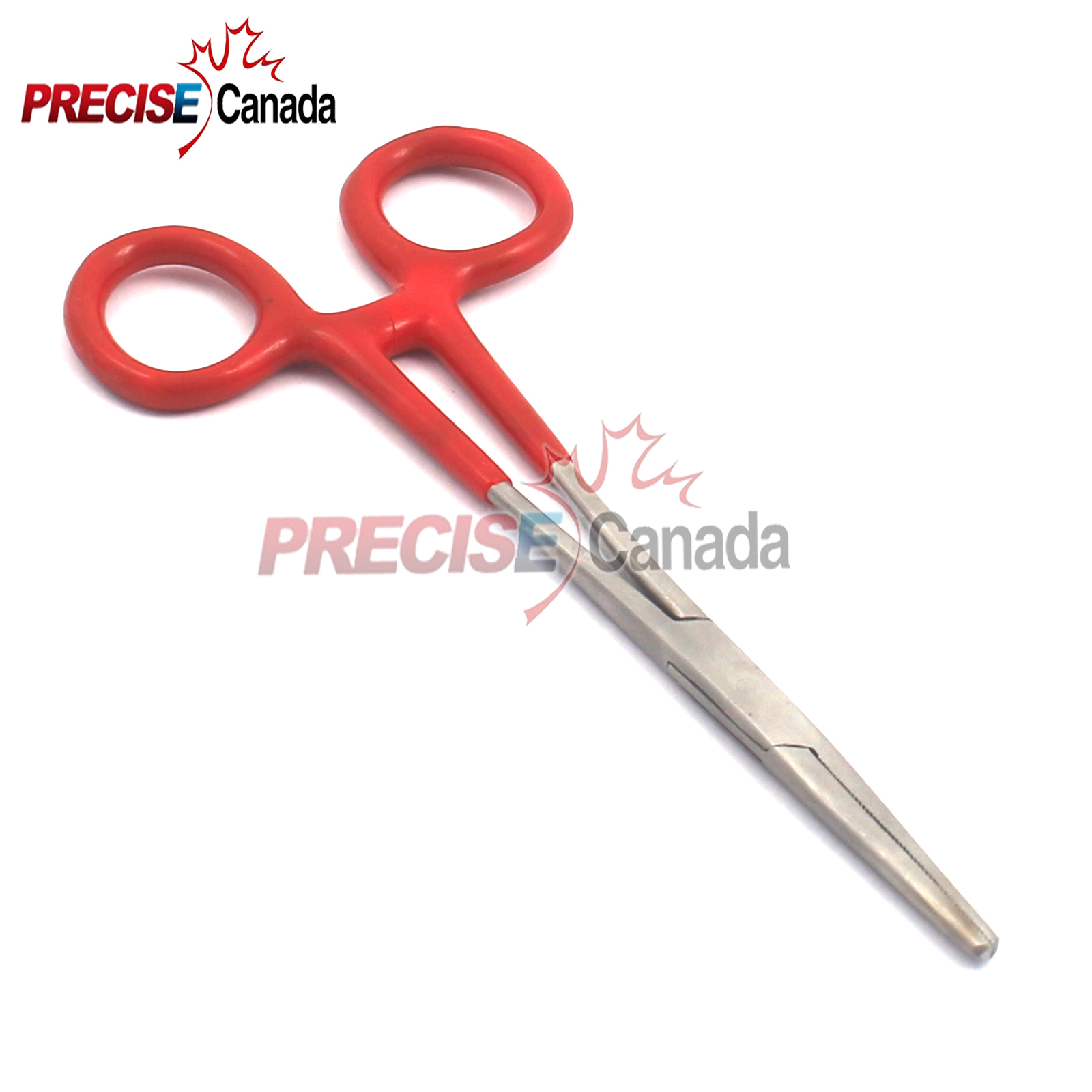 HEMOSTATS CRILE FORCEPS SURGICAL INSTRUMENTS, RED DEP HANDLE 6" STRAIGHT