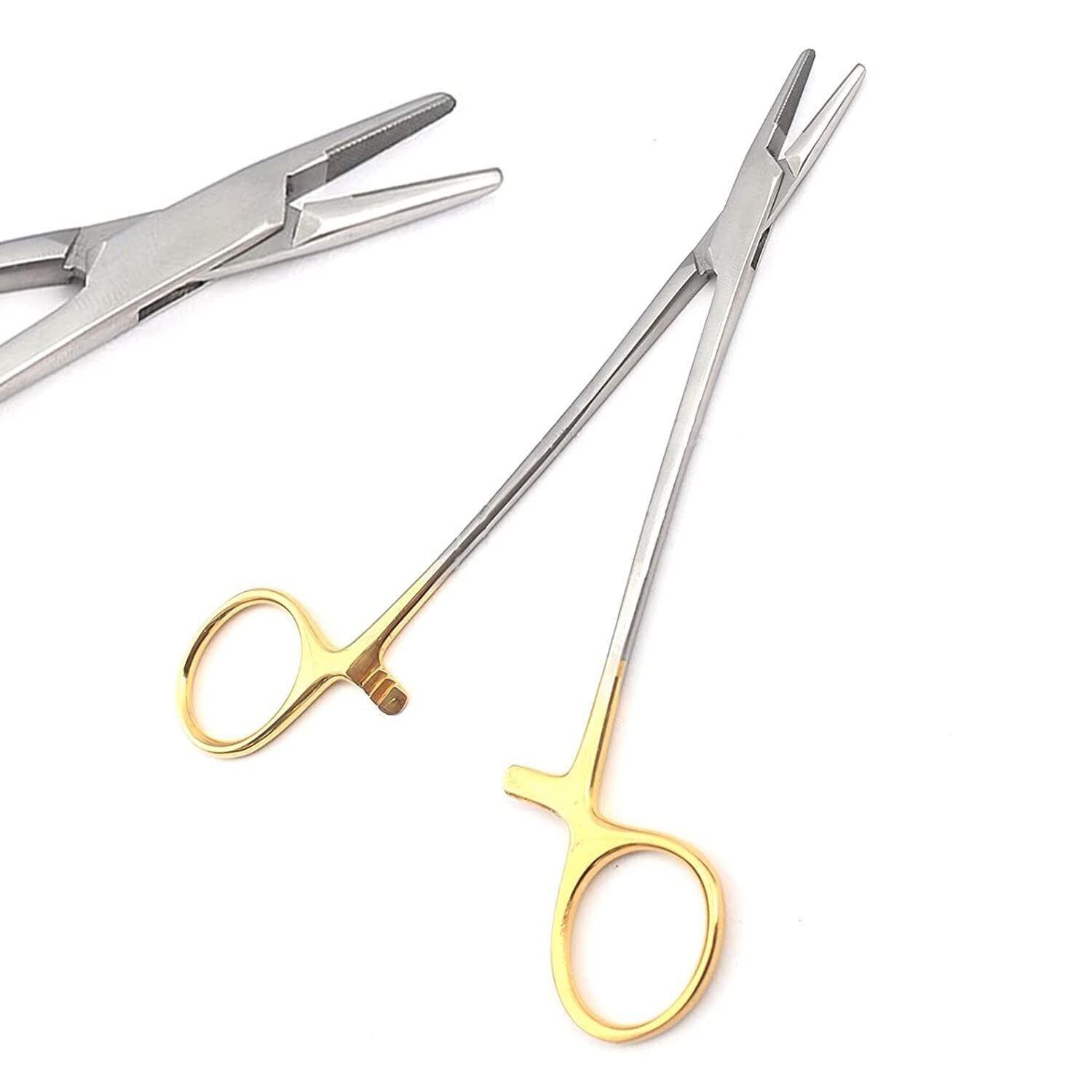 Crilewood Forceps TC 14cm Dental Surgical Microsurgery Instruments Needle Holder