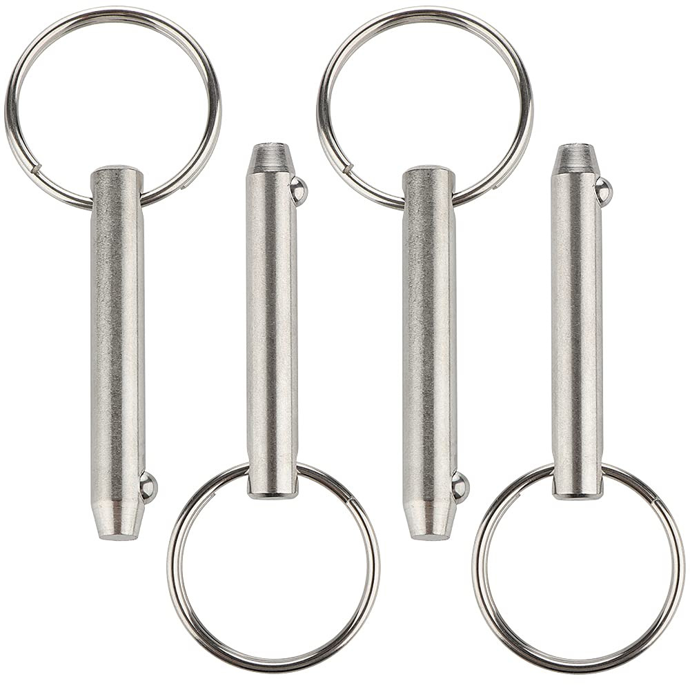 4 Pcs Quick Release Pin, Diameter 5/16"(8Mm), Overall Length 2.17"(55Mm), Usable