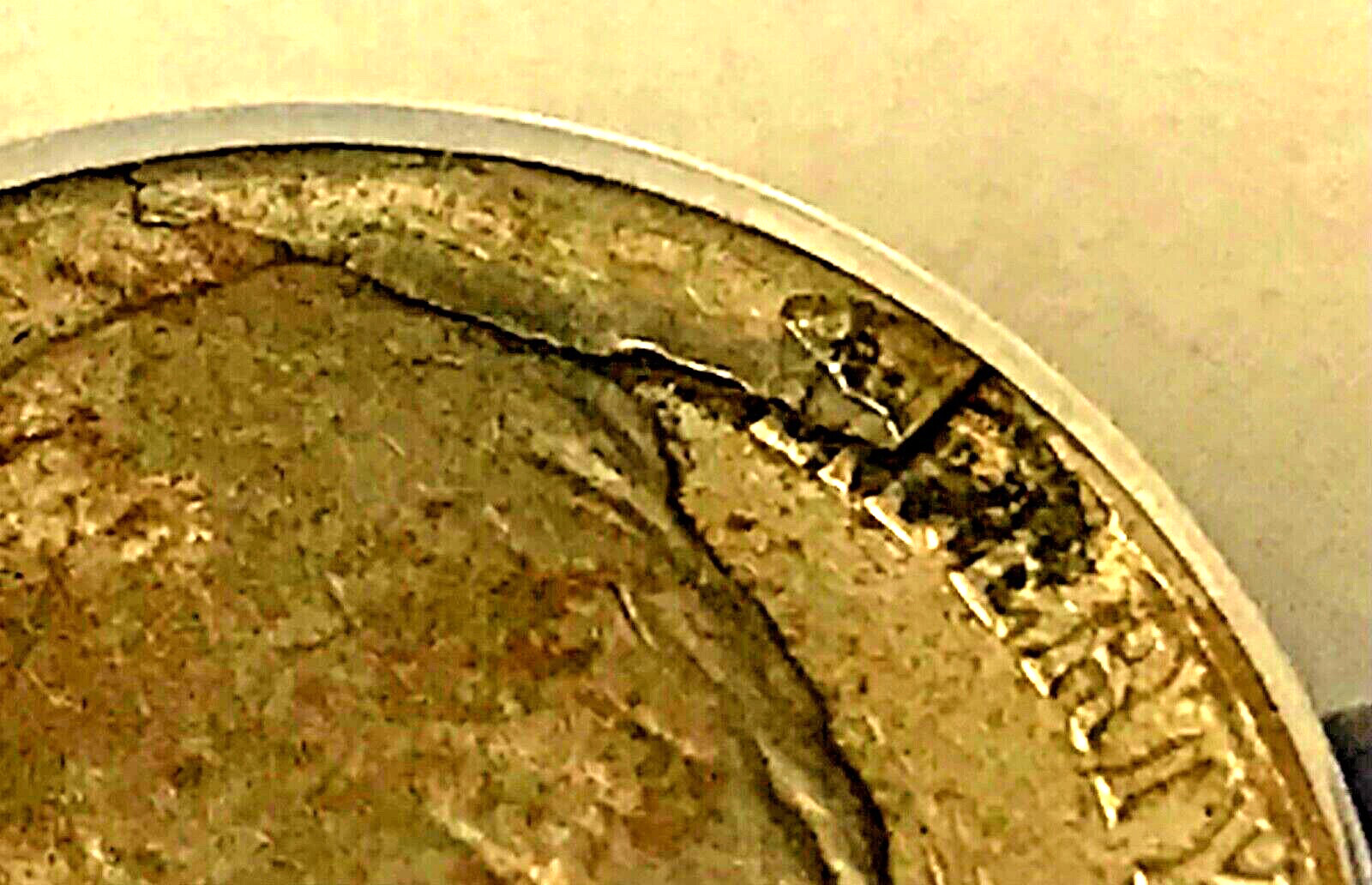1948 S 5c Major Obverse Lamination ERROR, ANACS VF30