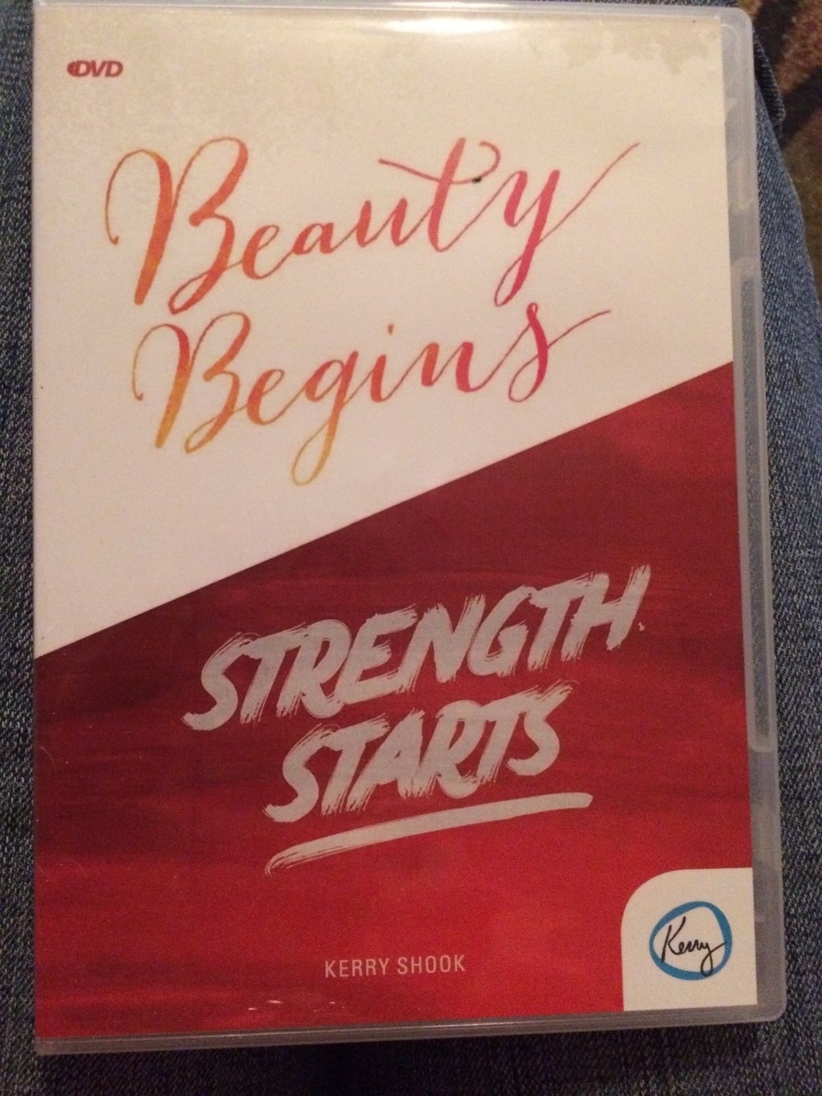 BEAUTY BEGINS STRENGTH STARTS BY KERRY SHOOK 2 DVD SET 2017 NEW see description