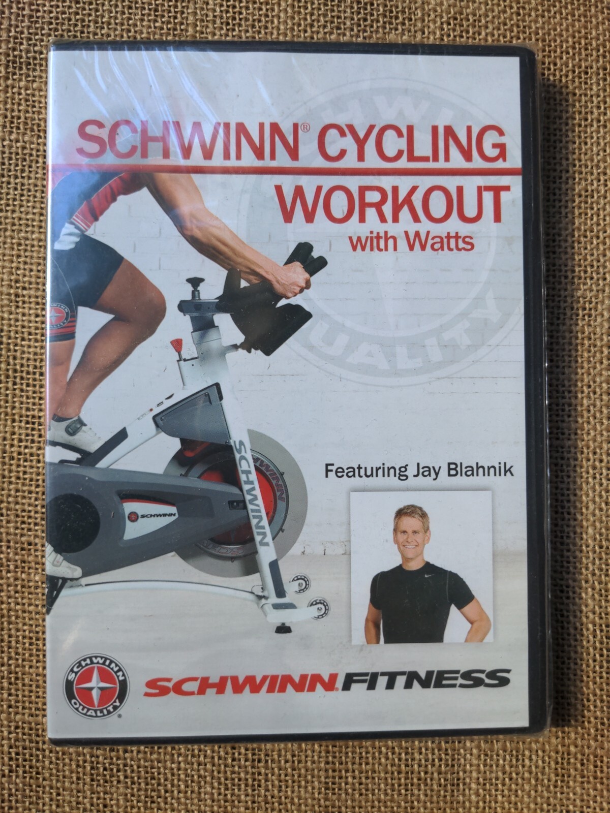 Schwinn Cycling Workout with Watts DVD by Schwinn Fittness Featuring Jay Blahnik