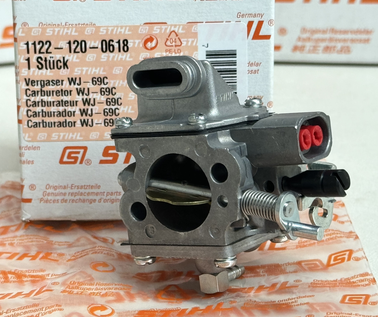 STIHL OEM WALBRO CARB 1122 120 0618 / WJ-69C : MS650 MS650R MS660 MS660R 066MR